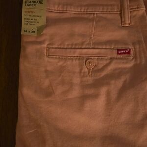 Levi's Soft Peach Tapered Pants
